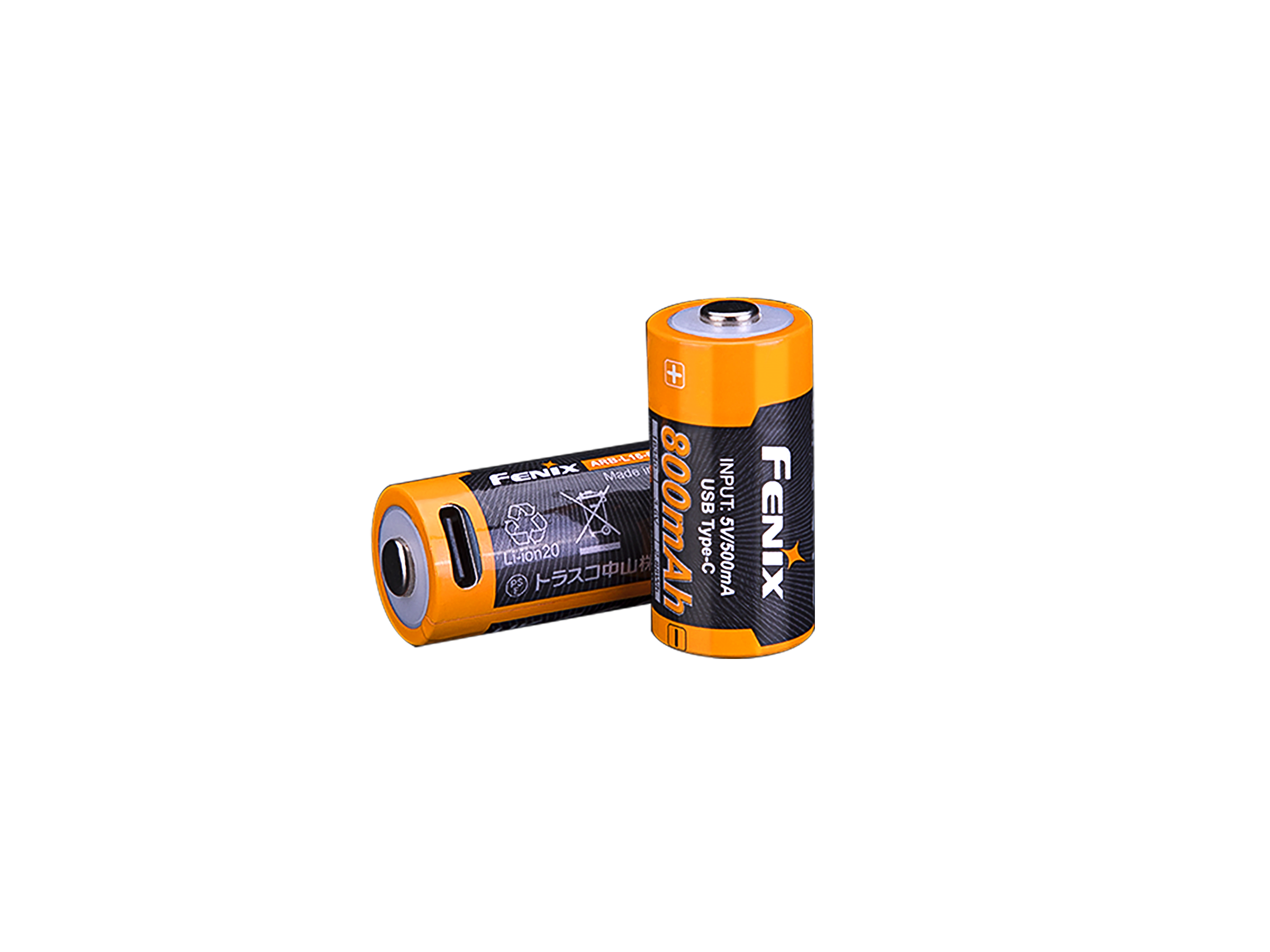Fenix ARB-L16-800UP USB-C Rechargeable 16340 Battery – Fenix Store