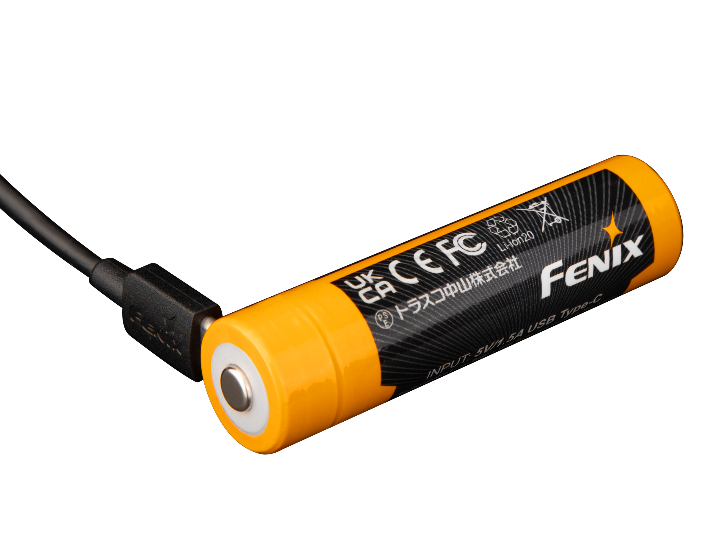 fenix flashlight 18650 rechargeable lithium ion battery Fenix 4000mAh USB Rechargeable 18650 Battery