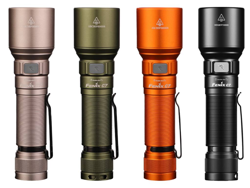 Fenix C7 High-performance Rechargeable LED Flashlight - 3000