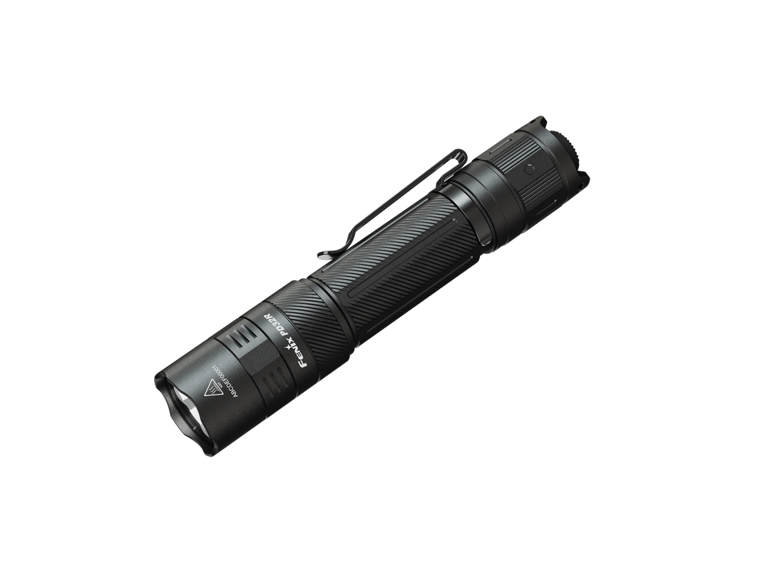 Fenix PD32R Flashlight on transparent background