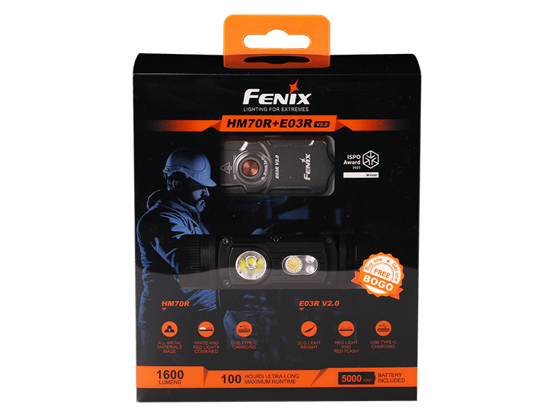 Fenix HM70R | Shop Rechargeable 21700 Headlamp - Fenix Store