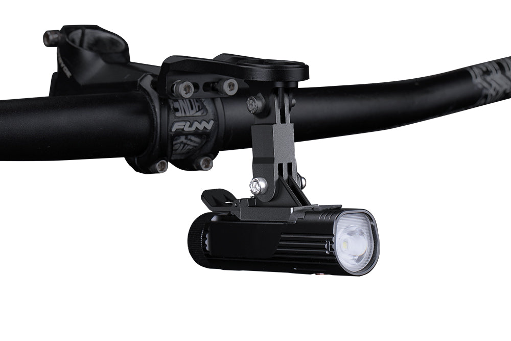 Fenix ALD-10 Bike Mount attached to mount in lower position