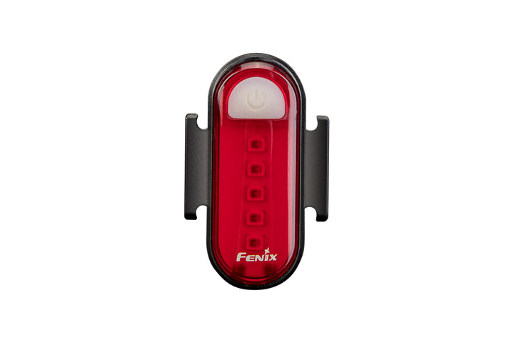 Fenix BC05R V2 Bike Tail light as viewed from the front