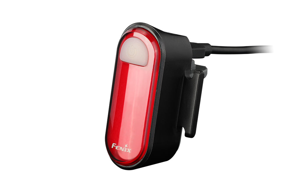 Fenix BC05R V2 Bike Tail light plugged in to power cord