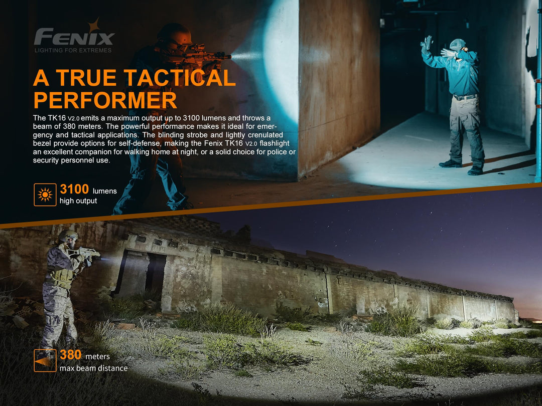 Tactical TK16 V2 used in tense moments