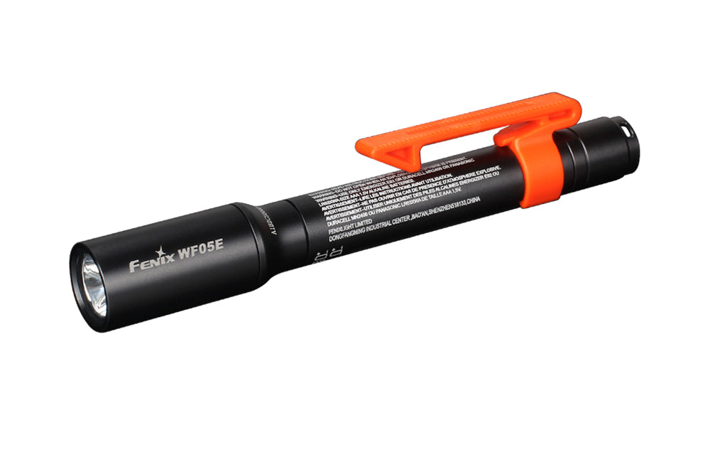 fenix e05ss flashlight E05 Pumping out up to 85 lumens from a single AAA battery (included) Fenix E05 Black