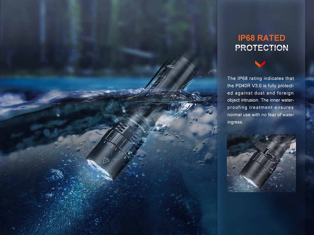 The Essential Guide to IP Waterproofing Ratings in Fenix Flashlights - Fenix Store
