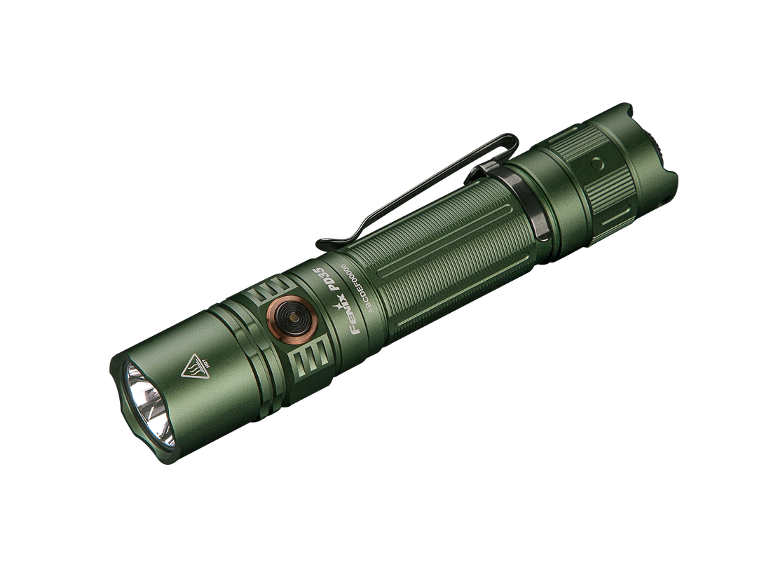 Lampe Fenix PD35 V3.0 Tropical verte (1700 lumens) - Armurerie Centrale