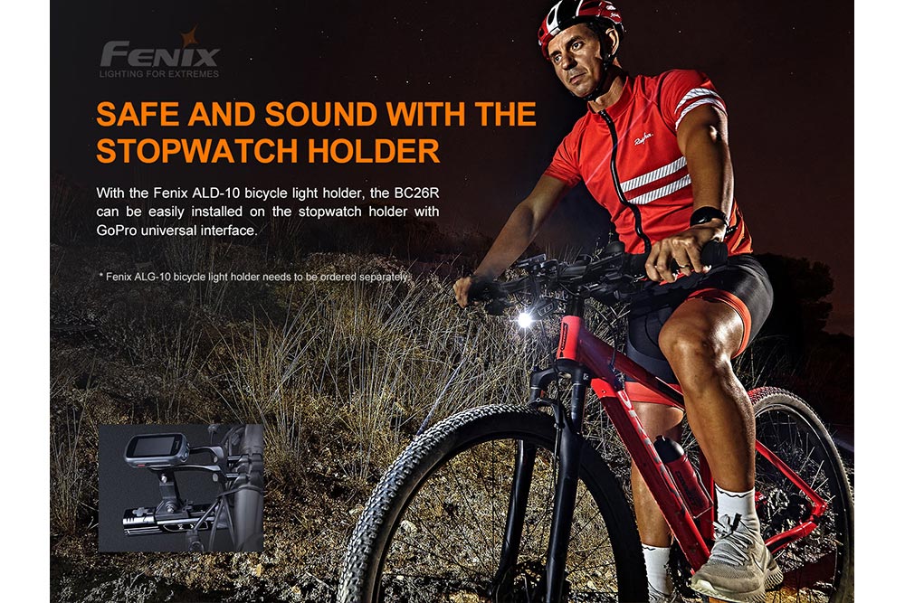Fenix BC26R LED Bike Light + FREE BC05R V2 Tail Light Bundle -- OPEN BOX