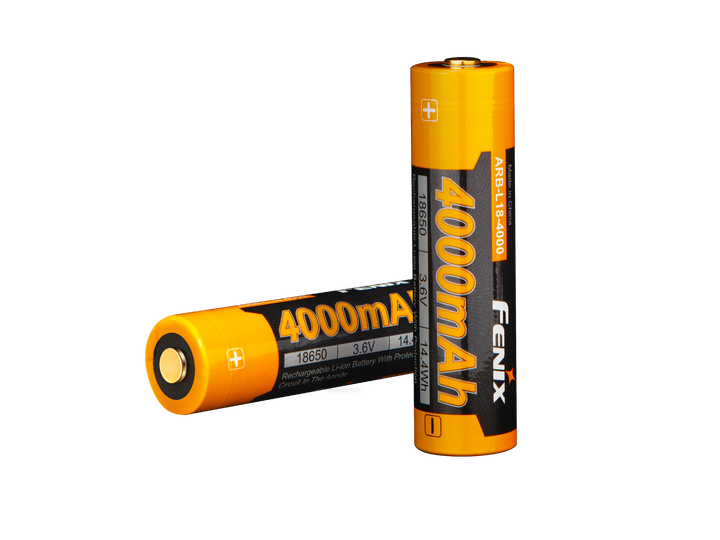 Fenix ARB-L18-4000 High-Capacity 18650 Battery - 4000mAh