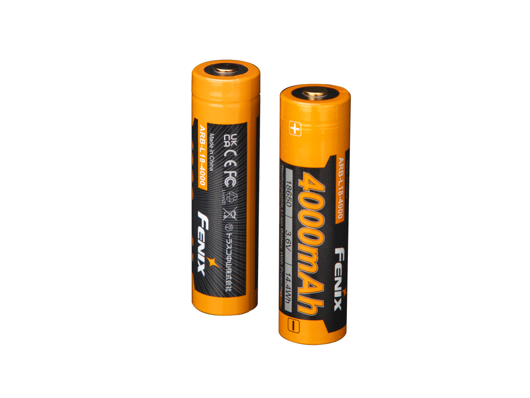 Fenix ARB-L18-4000 High-Capacity 18650 Battery - 4000mAh