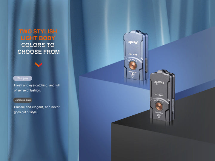 Fenix E03R V2 Keychain Flashlight -- OPEN BOX