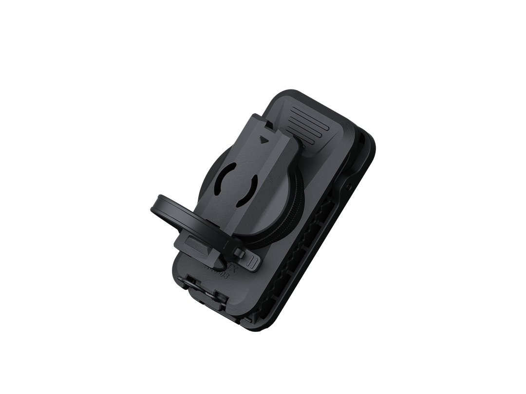 Fenix ALC-01 rotating holster on a black background