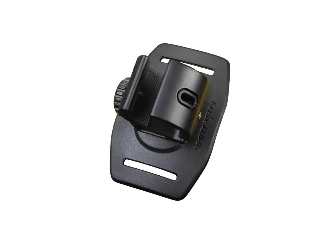 Fenix ALD-05 Helmet Flashlight Holder as viewed from the front