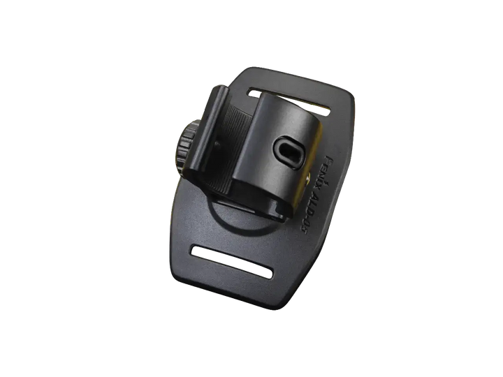 Fenix ALD-05 Helmet Flashlight Holder as viewed from the front