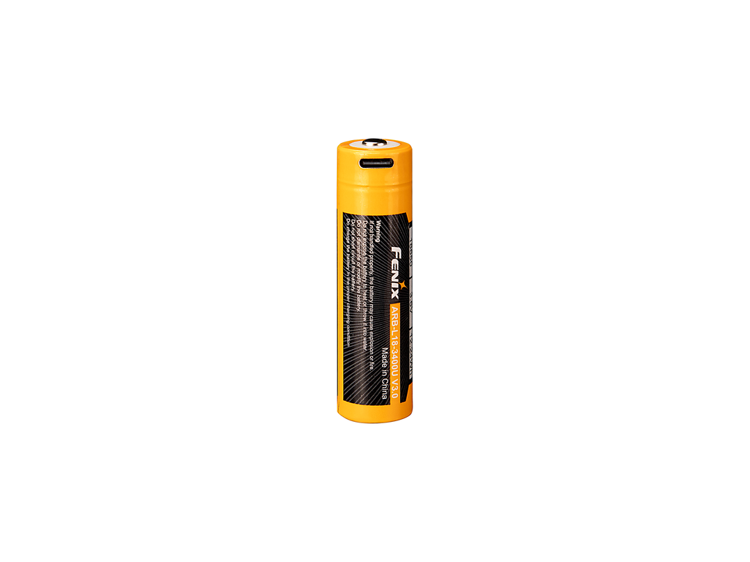 Fenix ARB-L18-3400U V3 USB-C Rechargeable 18650 Battery