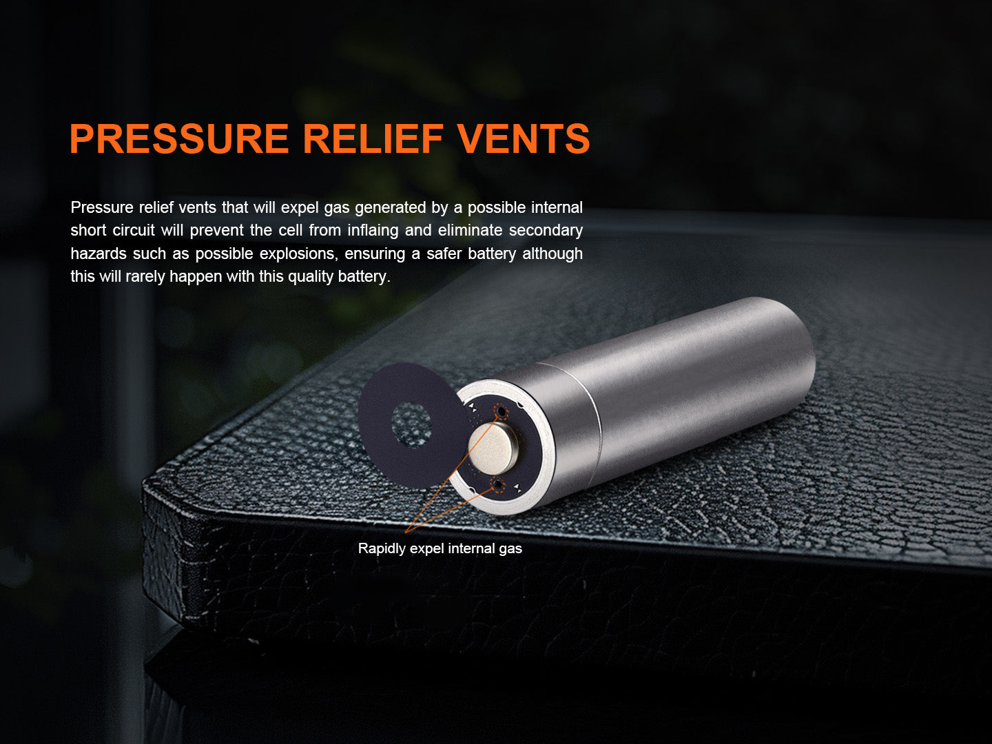 Fenix ARB-L18-4000 High-Capacity 18650 Battery - 4000mAh – Fenix Store