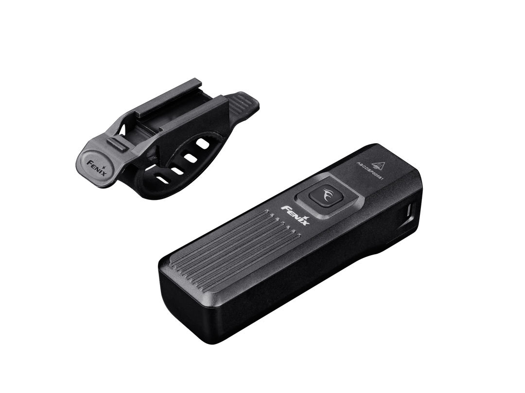 Fenix BC15R Bike Light shown with mount detached