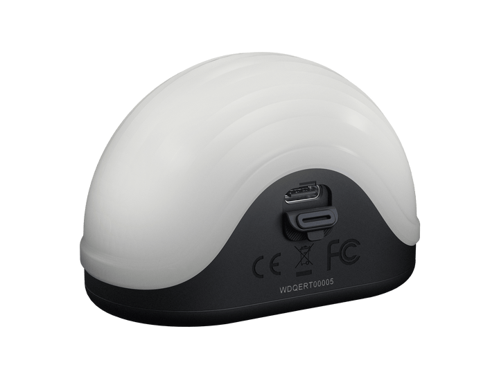 Fenix CL20R V2 camping lantern with USB-C port on a white background