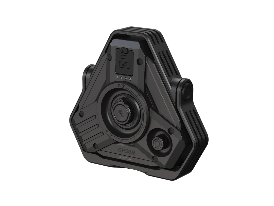 Fenix CP50R Road Hazard Camping Lantern as viewed from the back