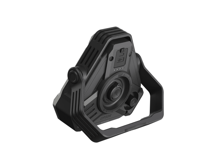 Fenix CP50R Road Hazard Camping Lantern as viewed from the rear with the stand extended