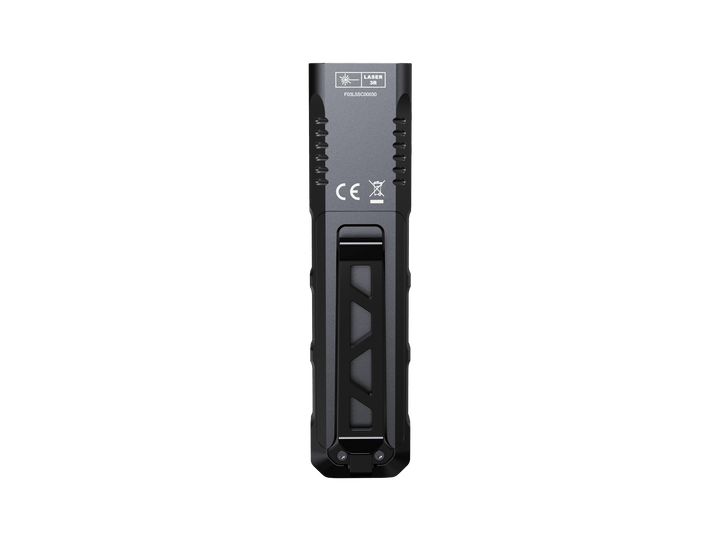 Fenix E08R UE EDC Flashlight viewed from below