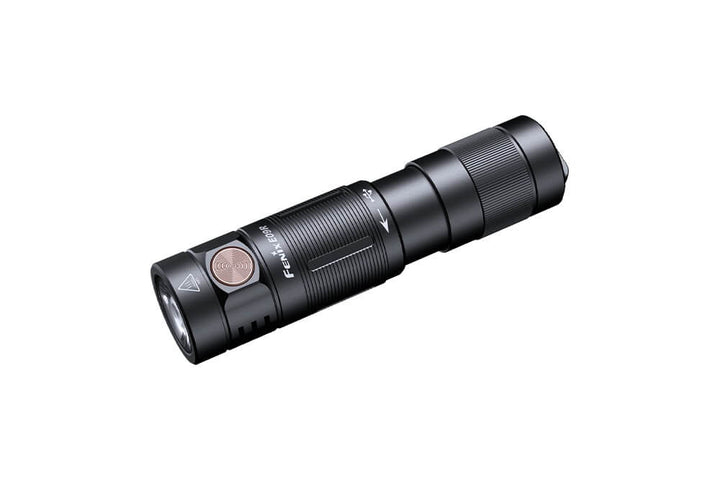 Fenix E09R rechargeable flashlight in black