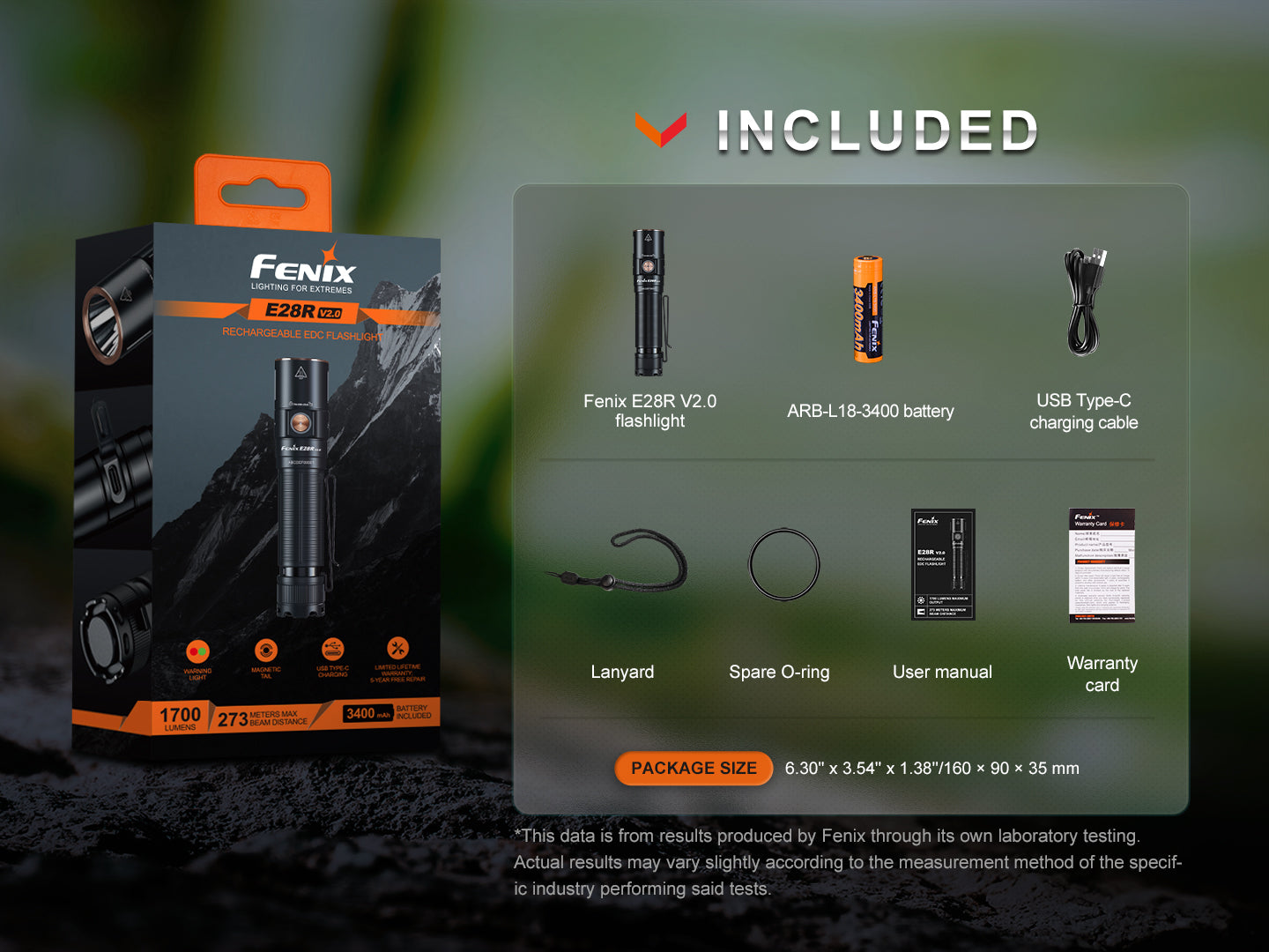 Fenix E28R V2 Rechargeable EDC Flashlight – Fenix Store