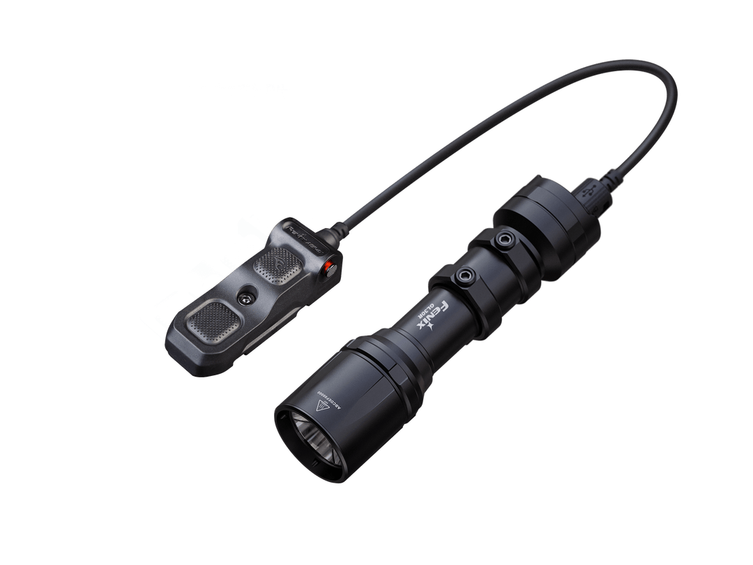 Fenix GL30R Mounted Tactical Flashlight on white background