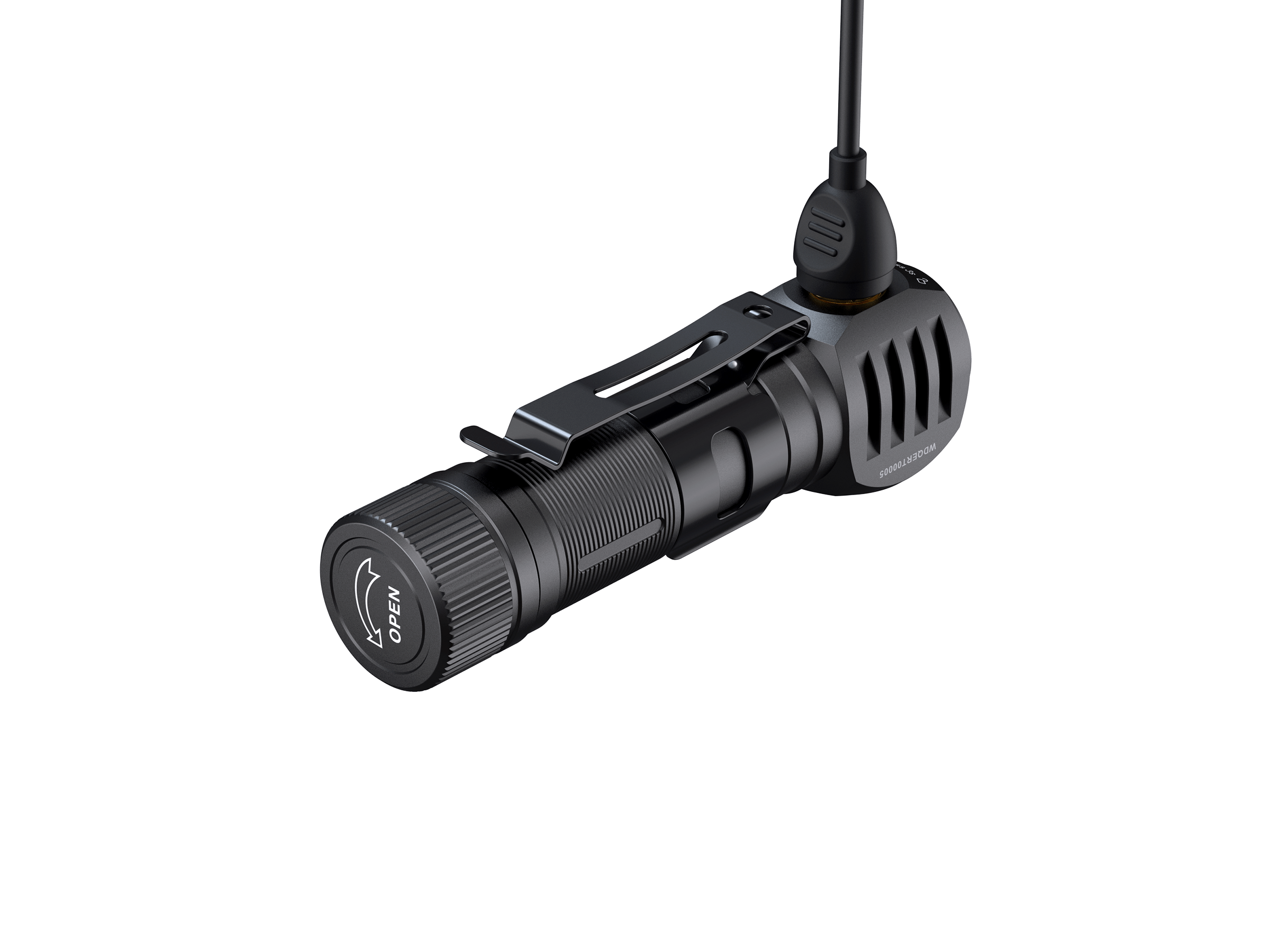 EdisonBright Fenix HM61R V2 1600 Lumen magnetically Rechargeable LED Headlamp, high Capacity Battery Battery Carry case Bundle