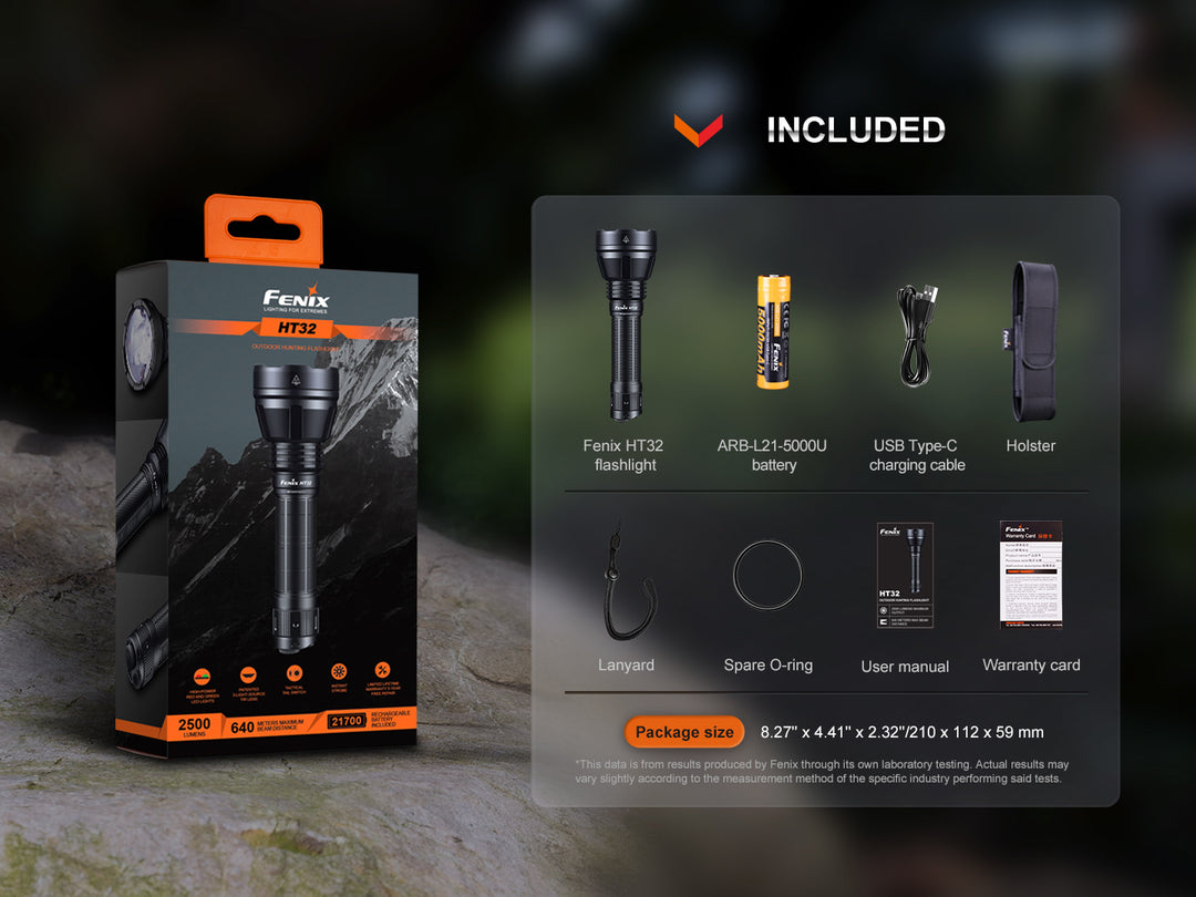 Fenix HT32 Hunting Flashlight with Red & Green Output – Fenix Store Fenix HT32 Hunting Flashlight with Red & Green Output – Fenix Store