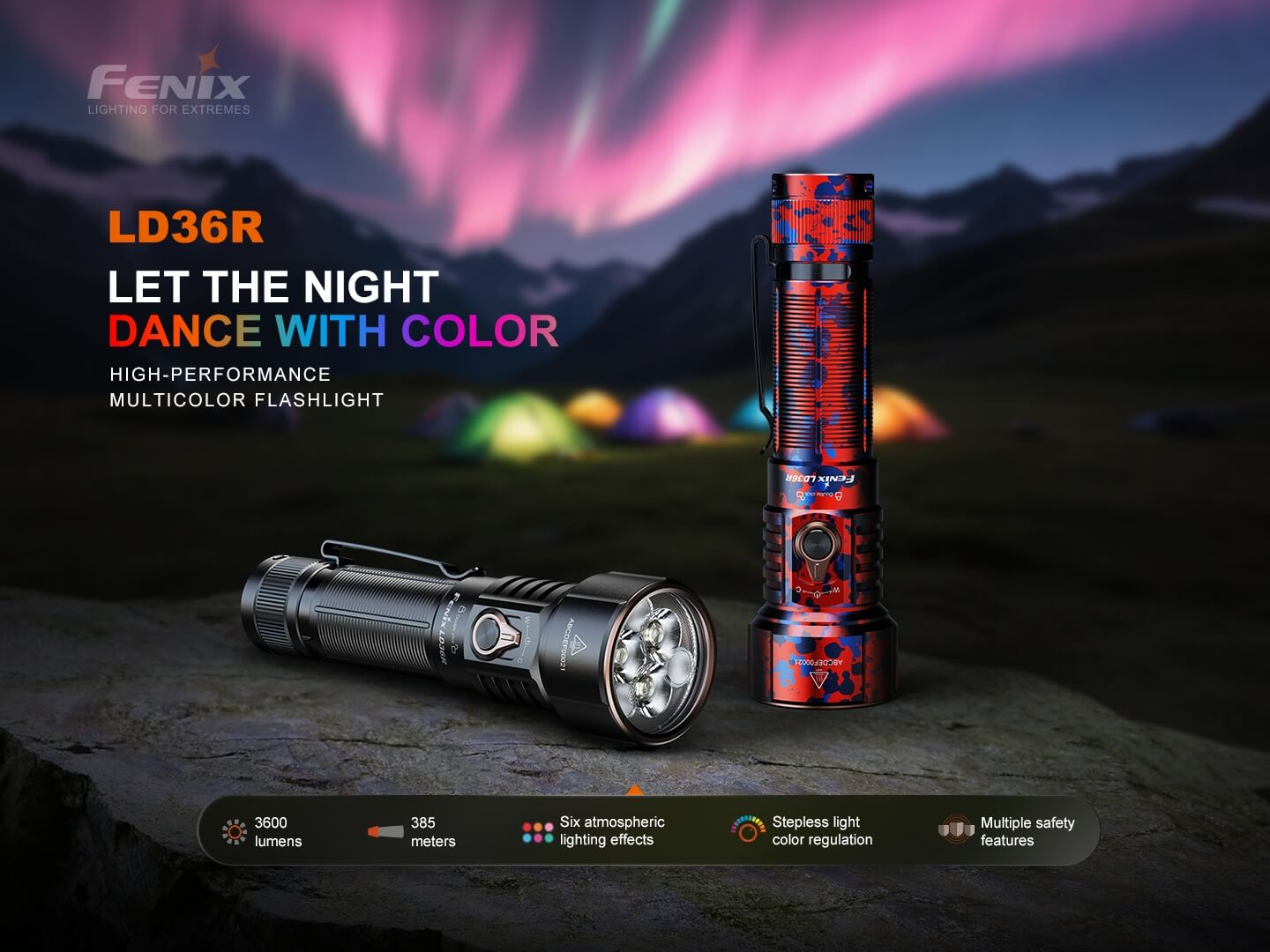 Fenix LD36R Multicolor Flashlight – Fenix Store