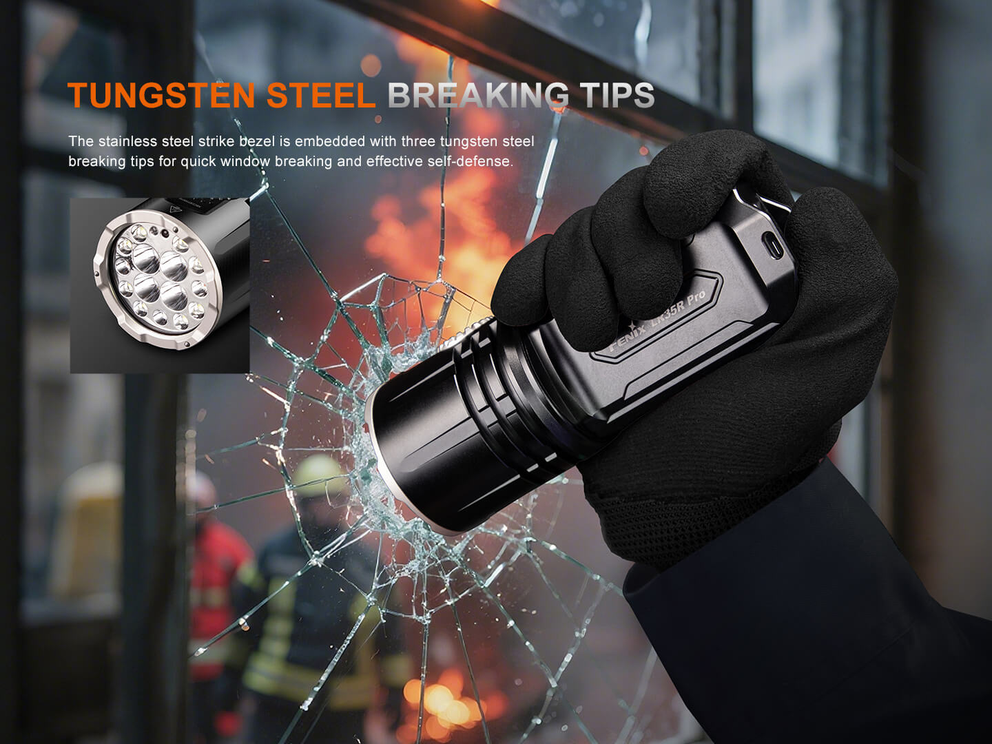 Fenix LR35R PRO Rechargeable Palm-Sized Searchlight – Fenix Store