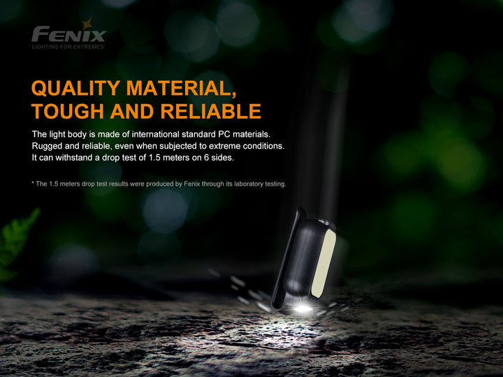 Fenix Mini-Lite dropped on stone