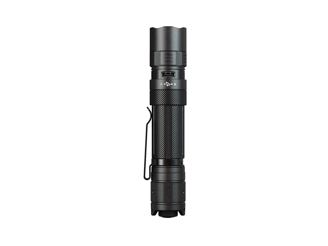 Fenix PD32R Flashlight with charging port open