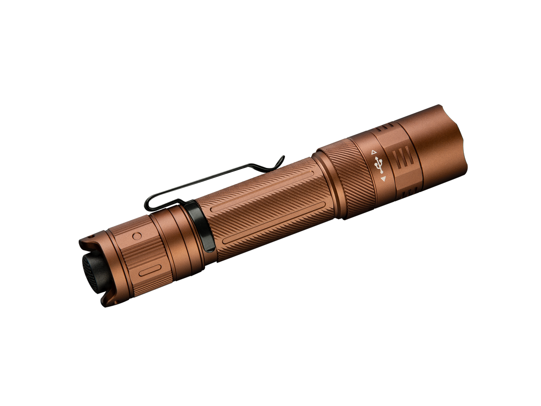 Fenix PD32R Flashlight in brown