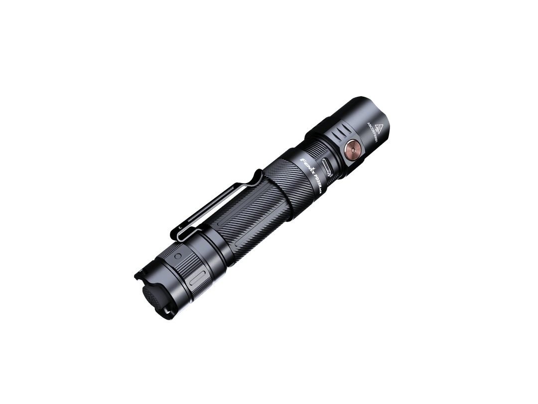 The USB-C port of the Fenix PD35R ACE Customizable Flashlight 