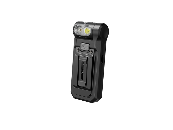 Fenix SW05R Clip Light pocket clip view