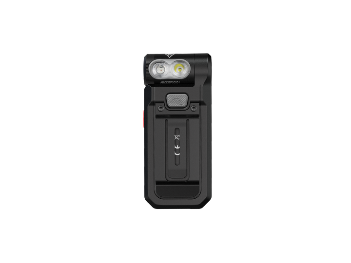 Fenix SW05R Red Clip Light clip side view