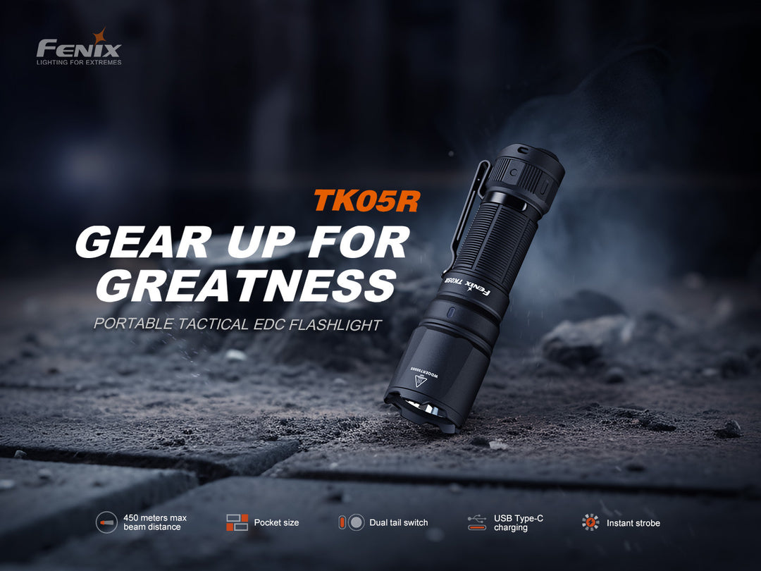 Fenix TK05R | Shop Compact Tactical EDC Flashlight