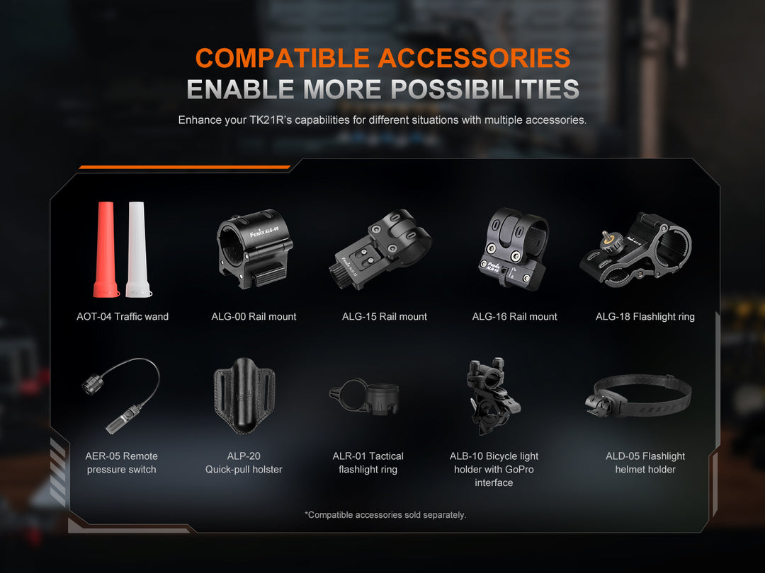 Fenix TK21R Duty Flashlight