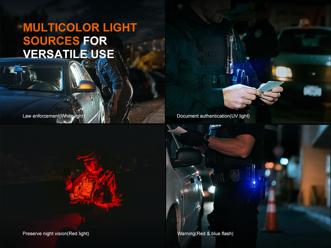 fenix blacklight tactical flashlight Fenix TK25R Multi-Angle Tactical Light + ALC-03 Rotating Holster