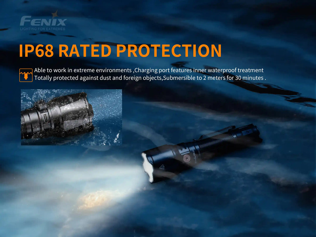 fenix e10 flashlight Fenix TK26R Tactical LED Flashlight