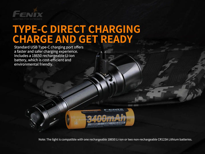 Fenix TK26R Tactical LED Flashlight - 1500 Lumens