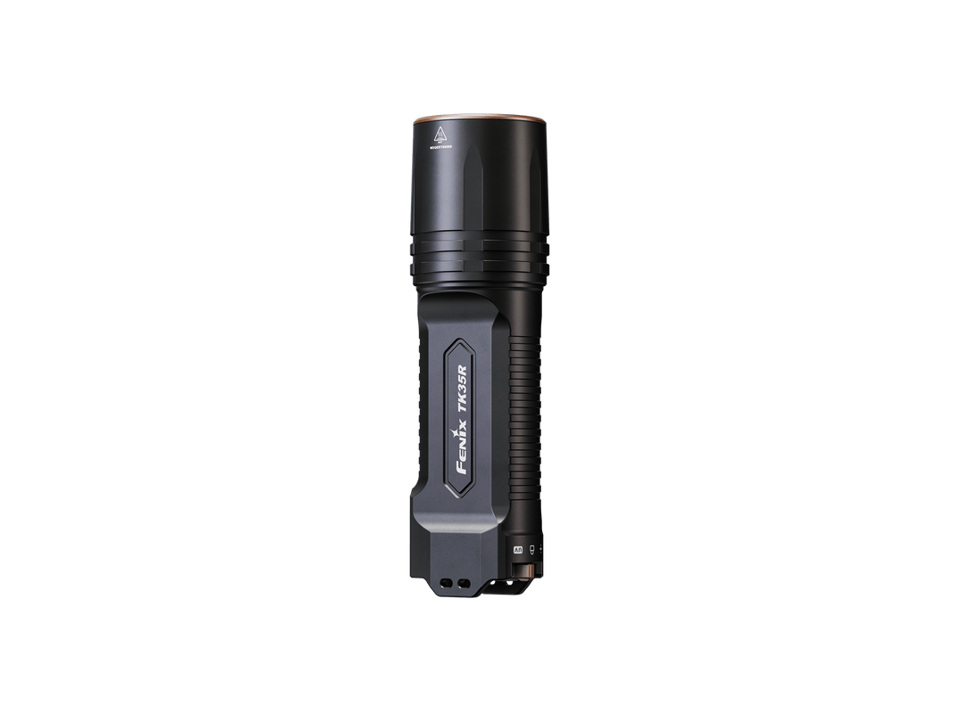 black light flashlight in store Fenix TK35R UV Rechargeable Tactical Flashlight