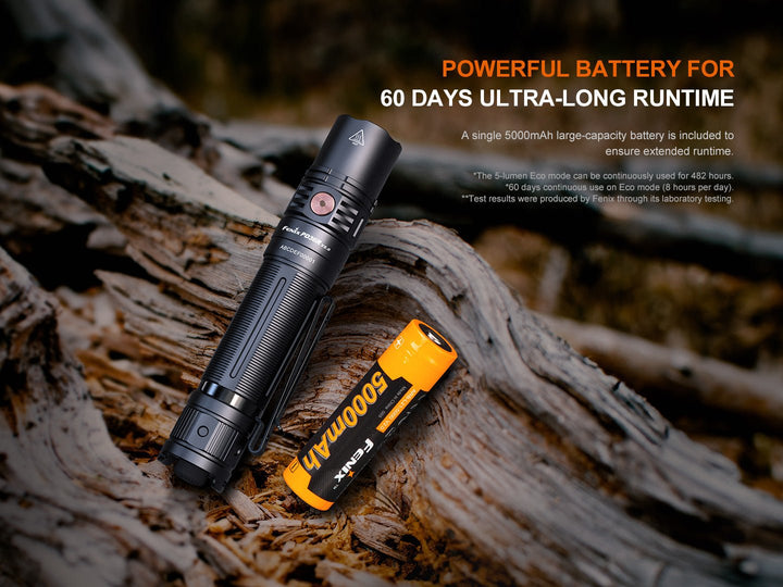 Fenix PD36R V2 Tactical LED Flashlight - Texas Flag Cerakote Finish - Fenix Store