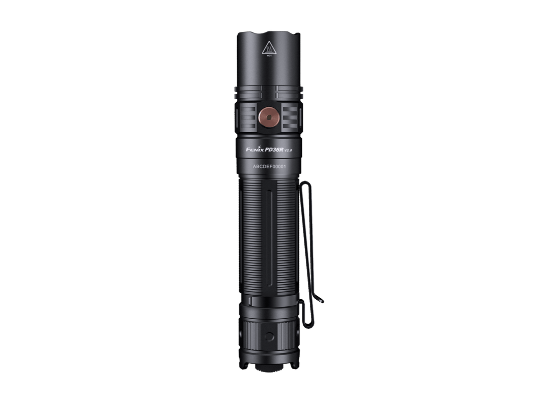 Fenix PD36R V2 Tactical LED Flashlight - Texas Flag Cerakote Finish - Fenix Store