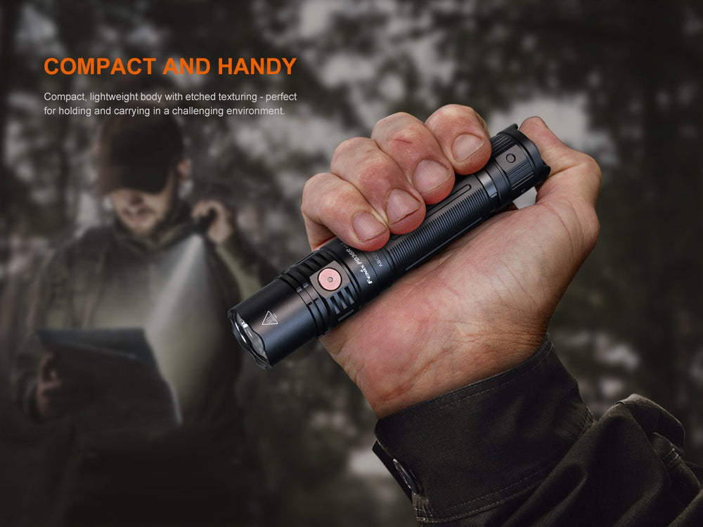 Fenix PD36R V2 Tactical LED Flashlight - Texas Flag Cerakote Finish - Fenix Store