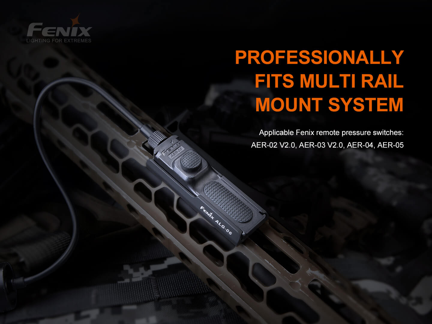 Fenix ALG-06 Remote Multi-Rail Mount – Fenix Store