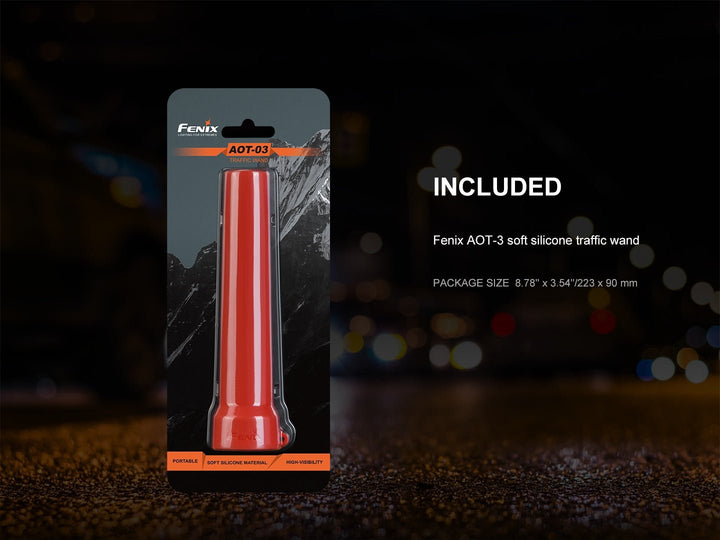 Fenix AOT-03 Soft Silicone Traffic Wand - Fenix Store